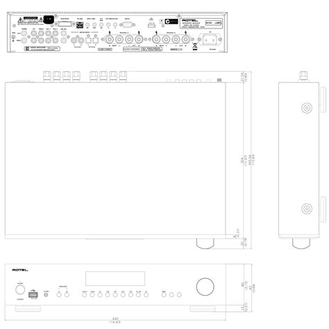 Rotel A12 MKII - стереоусилитель | Купить в магазине Аудиомания
