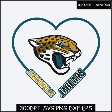 Jacksonville Jaguars Football Teams Svg Jacksonville Jaguar Inspire