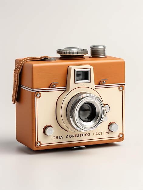 Premium Photo | Photo of Camera Shaped Box Photography Themed Design ...