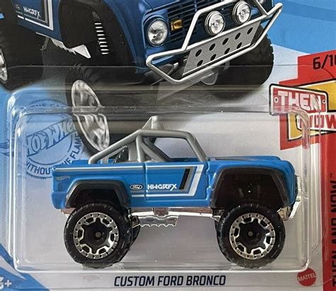 HOT WHEELS Custom Ford Bronco Thenco And Now GTB Etsy