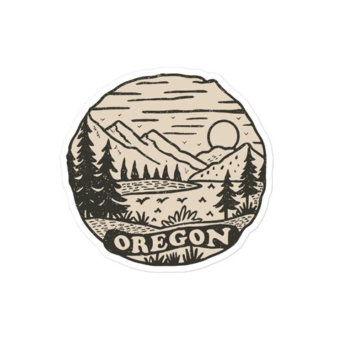 Eco Oregon Sticker - That Oregon Life