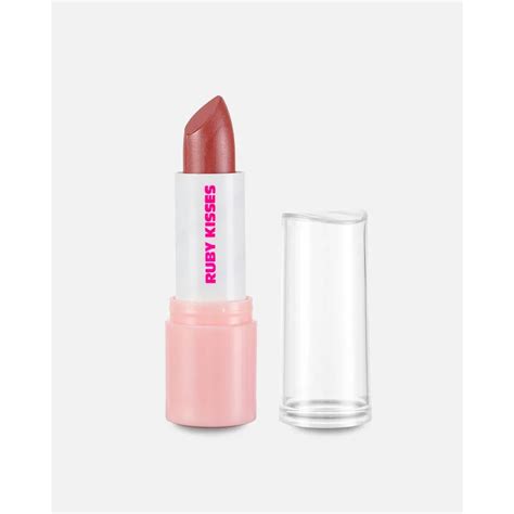 Batom Clássico Ruby Kisses Cor Nude Aberto Shopee Brasil