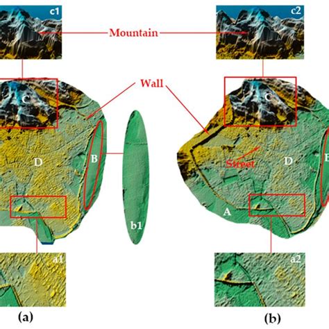 Shaded Relief Images Generated With Bathymetric Data Acquired By Mbes