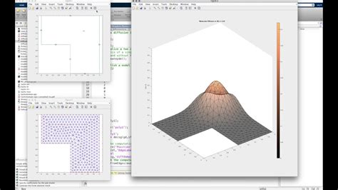 The Diffusion Equation MATLAB PDE Toolbox YouTube