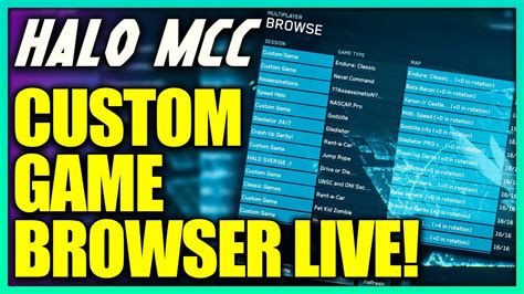 Halo MCC Custom Game Browser First Look And Everything You Need To Know