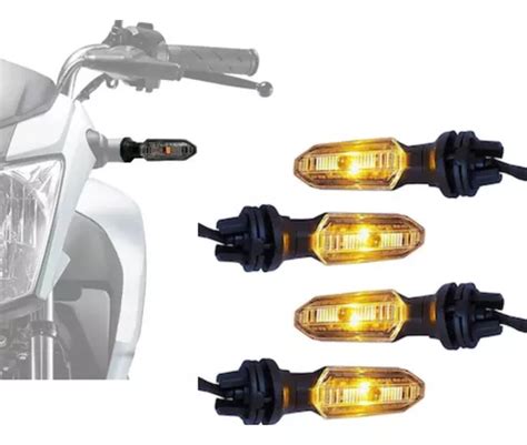 Kit 4 Piscas Setas Led Cb 250f Twister Cg Titan 160 150 14