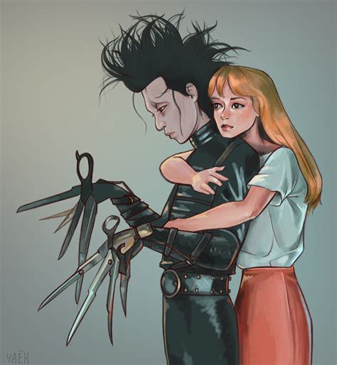 Artstation Fan Art Edward Scissorhands