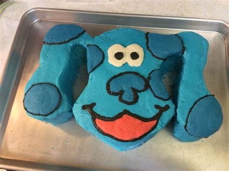 Blue’s Clues Cake | Blue’s clues, Turn ons, Blue