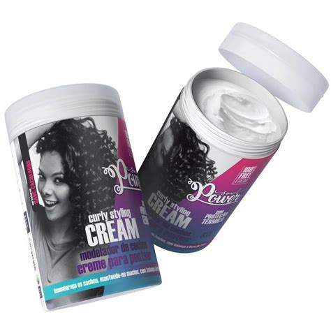 Curly Styling Cream Creme Para Pentear Soul Power G Submarino