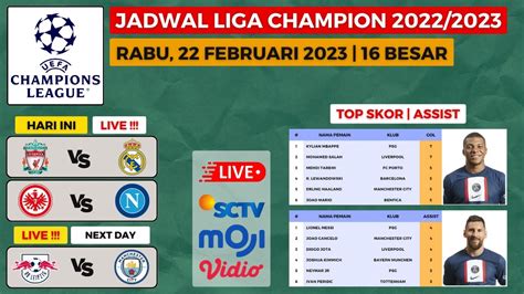 JADWAL LIGA CHAMPION MALAM INI LIVERPOOL Vs REAL MADRID LIVE