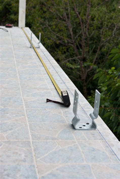 how to install deck posts