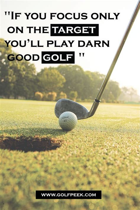 Golf Quotes Inspirational