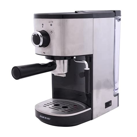 Espresso coffee maker, steel, 1470 watts