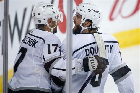 Drew Doughty Taunts Flames Fans After Ot Winner ‘suck My Dk