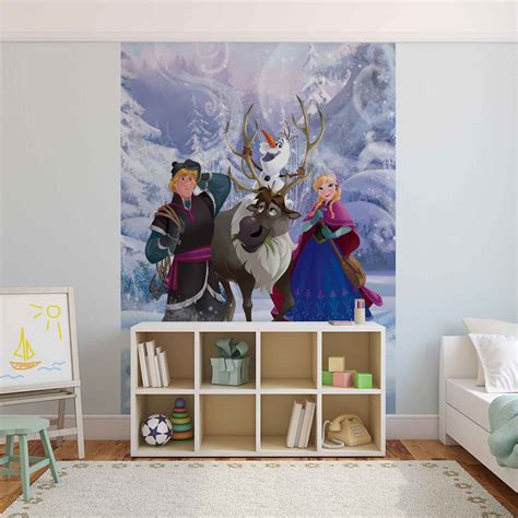 Carta Da Parati Disney Frozen Il Regno Di Ghiaccio EuroPosters It