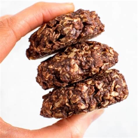 Healthy No Bake Cookies {less Sugar No Butter} Eating Bird Food