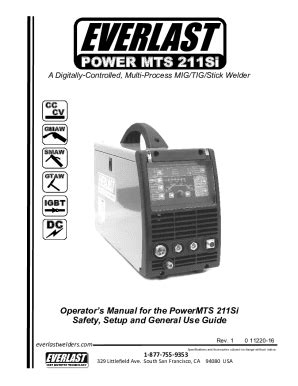 Fillable Online Volt Volt Ac Dual Voltage Input Dc Mig