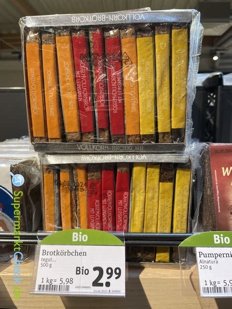 Tegut Vollkorn Brotkorb Preis Angebote Bewertungen