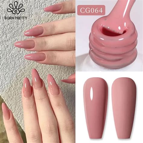 Jual Born Pretty Nude Pink Gel Polish Ml Warna Cat Kuku Kutek Nail Gel Uv Nail Gel Polish
