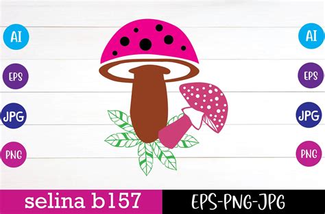 Cute Mushroom Clipart Graphic by selinab157 · Creative Fabrica