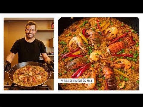 A Melhor Paella De Frutos Do Mar Panela Do Quintella Paella Ethnic