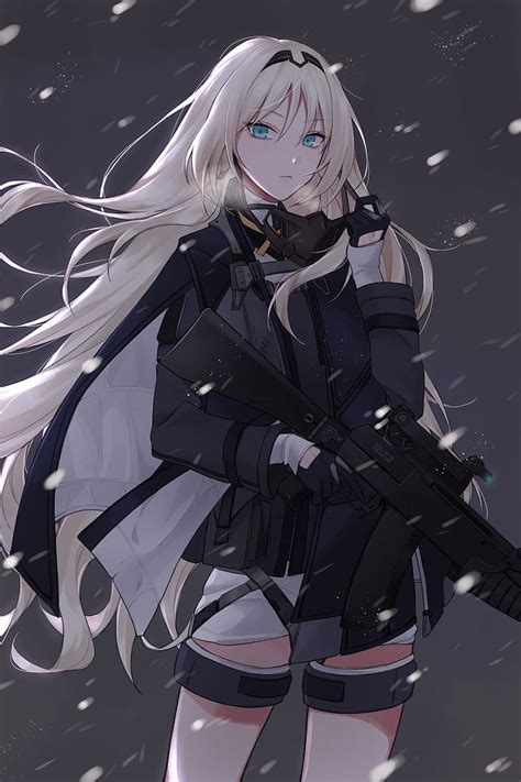 Anime Assassin Girl With Guns