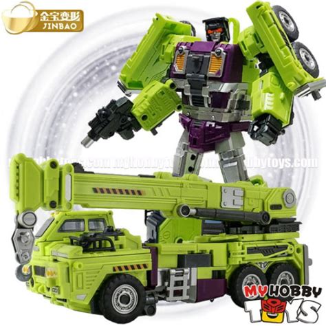 Jinbao Transformable Robot Oversized Gt Devastator Combiners Complete Set Of 6 Robots G1