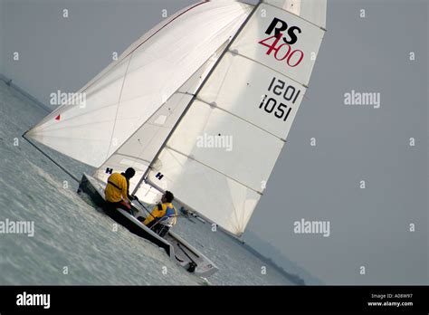 RS400 Sailing Boat Stock Photo - Alamy