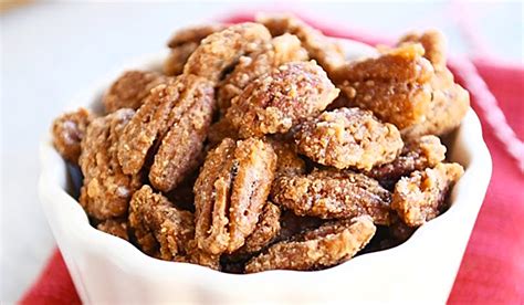 Cinnamon Sugar Candied Pecans Recipe