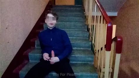 Public Jerking Off On The Stairs After School Gay Amateur Porn XHamster