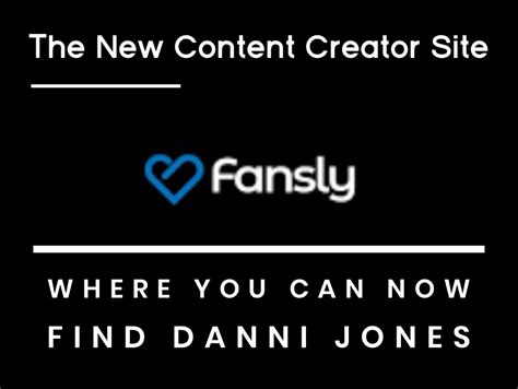 Danni Jones Official Site The Real Danni Jones