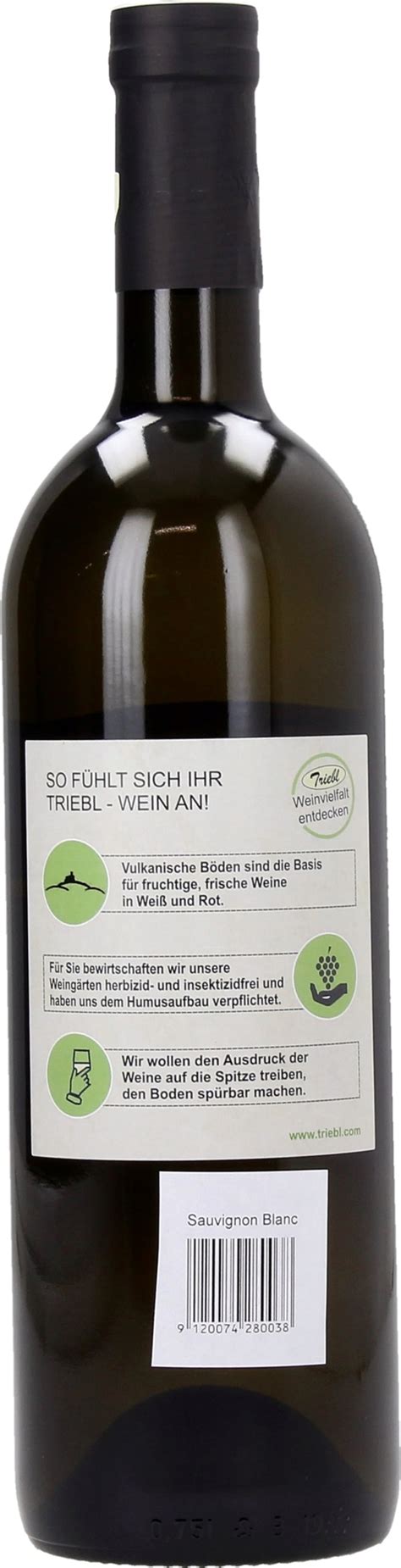 Weingut Triebl Sauvignon Blanc 2022 0 75 Liter Piccantino Onlineshop