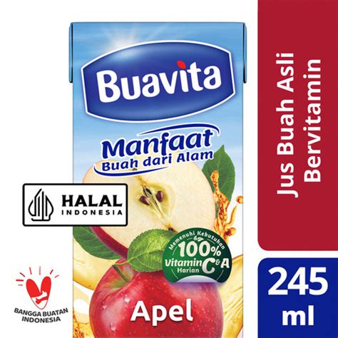 Promo Buavita Jus Apel Apple Juice Buah Asli Ml Unilever