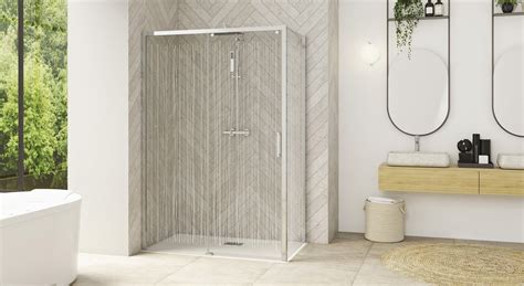 Smart Design C Sans Seuil F Paroi De Douche Dangle Coulissante Kinedo