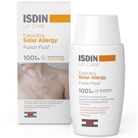 Isdin Foto Ultra Solar Allergy Fusion Fluid Spf Ml Redcare