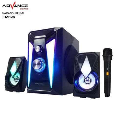 Speaker Aktif Bluetooth Karoke Advance M Bt Free Mic Multimedia With