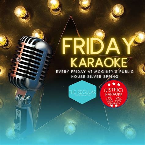 Karaoke Friday at McGintys! | Downtown Silver Spring