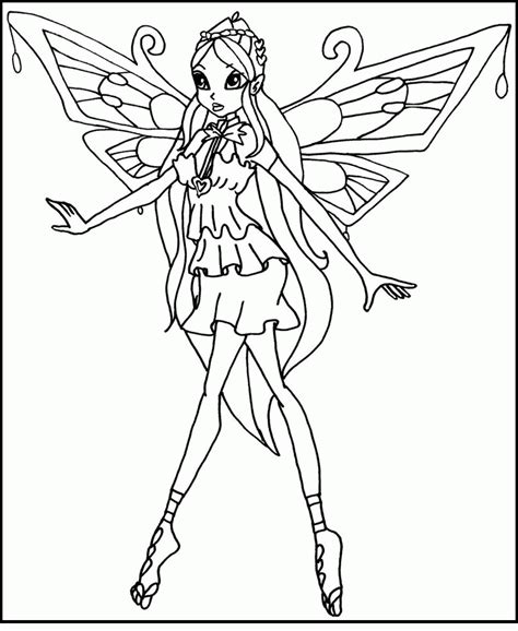 Winx Club Lovix Coloring Pages Coloring Pages