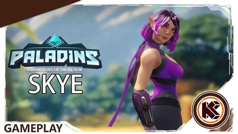 Paladins Skye Gameplay Youtube