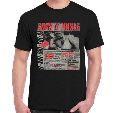 Guns N Roses T Shirt Gnr Lies