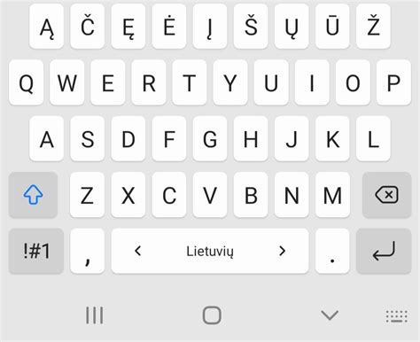 Latin Symbols Keyboard