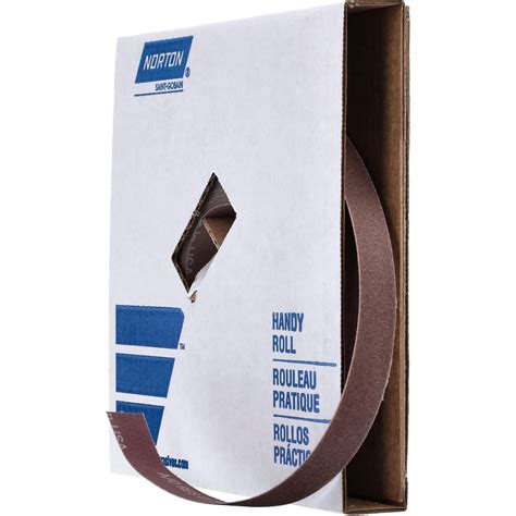 Norton X Yd Grit Aluminum Oxide Shop Roll Msc Direct