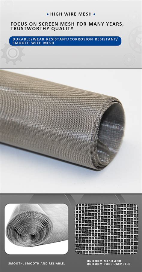 China Europe Style For Stainless Screens 15 Micron Stainless Steel Netting Wire Mesh Dxr