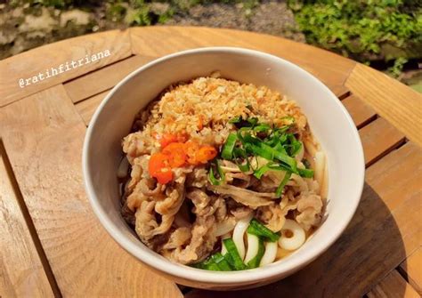 Resep Niku Udon Ala Marugame Oleh Ratih Fitriana Cookpad