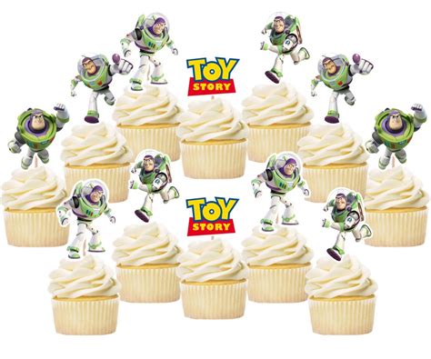 Buzz Lightyear Cupcake Toppers