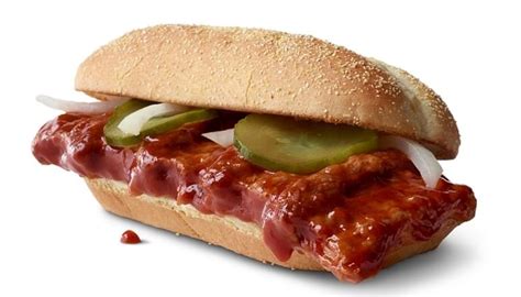 McDonald's McRib Nutrition Facts