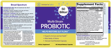 Multi Strain Probiotic Innovixlabs