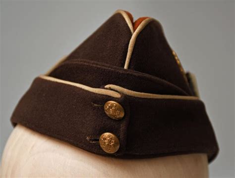 Regimentals BRITISH WWII ATS OFFICERS SIDE CAP