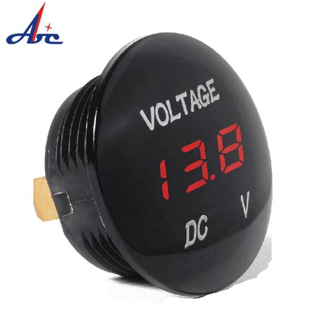 Dc V V Universal Digital Display Voltmeter Voltage Meter For Marine