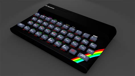 Blend Swap Sinclair Zx Spectrum 48k Computer